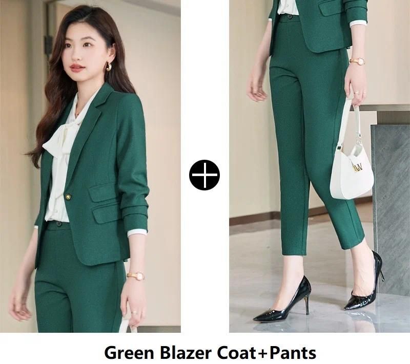 Green Pantsuits