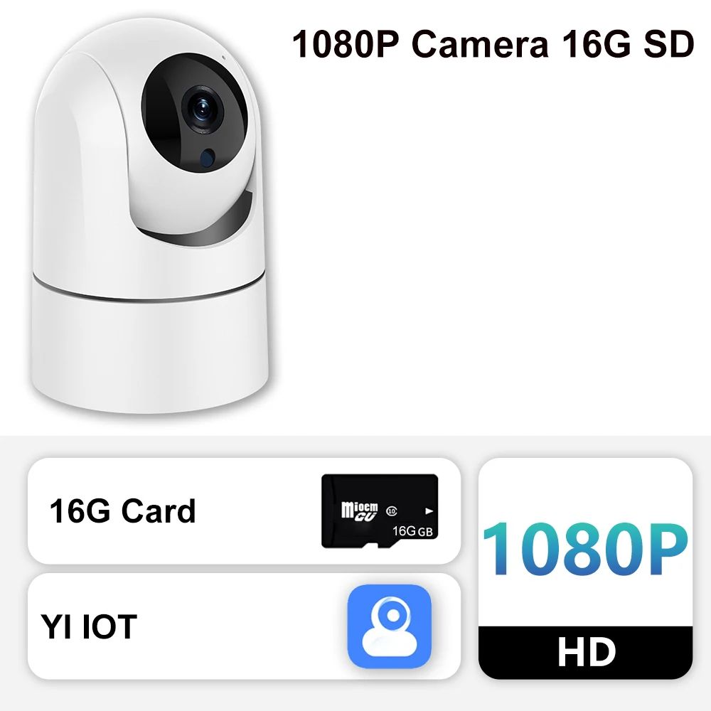 1080pカメラ16G SD