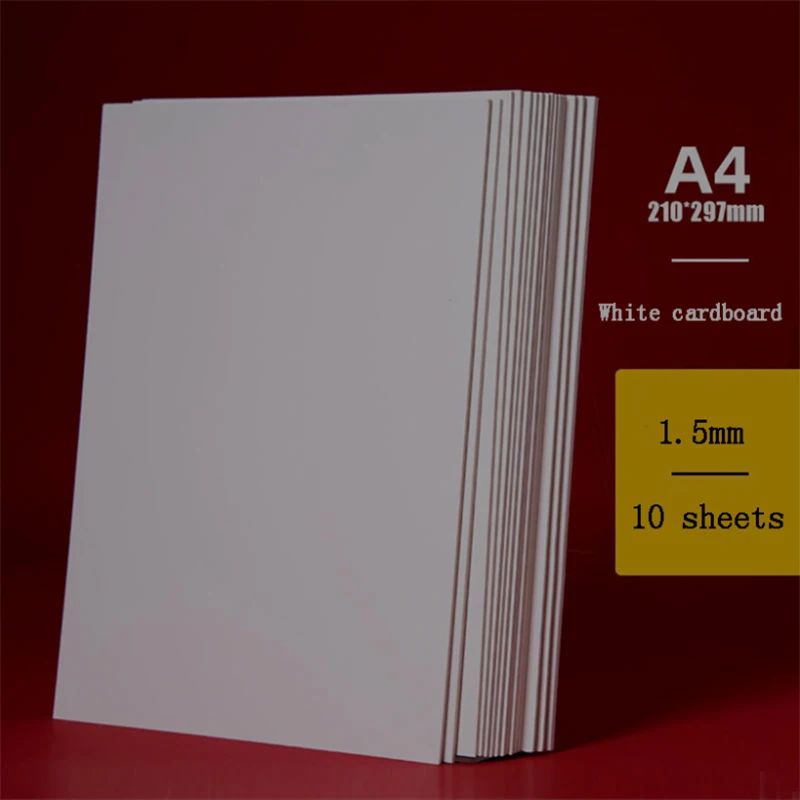 Color:1.5mm whitecardboard