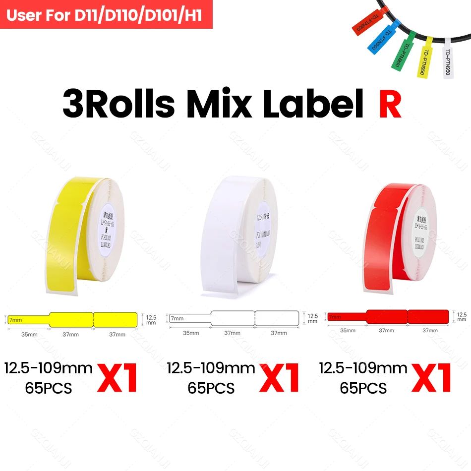 Color:3Rolls Mix R