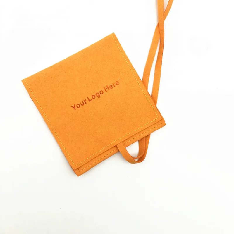 8x8cm Taille du sac Orange Jaune