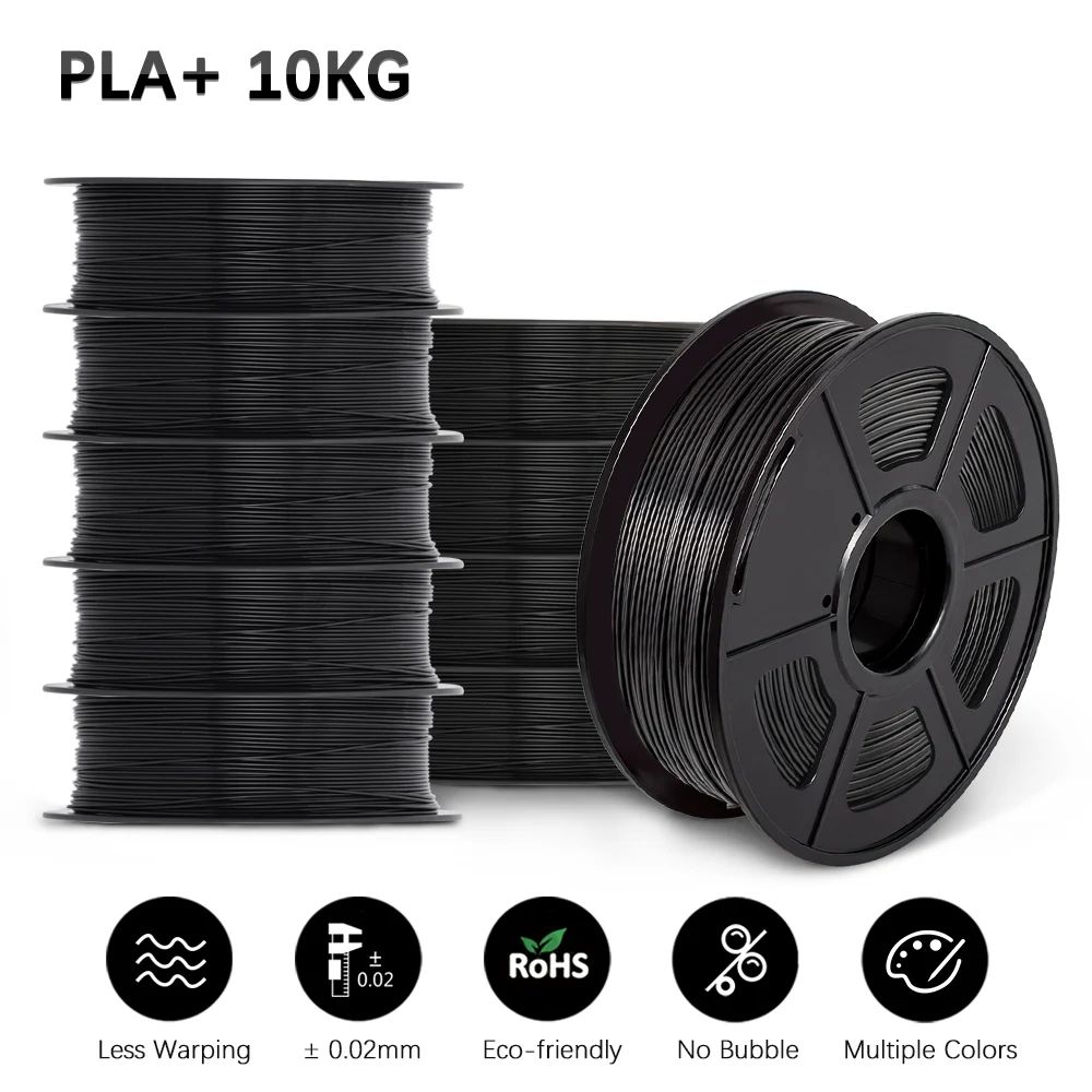 Color:PLA PLUS Black 10