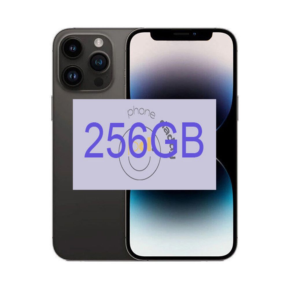 Zwart X in 14 Pro 256GB met gezicht