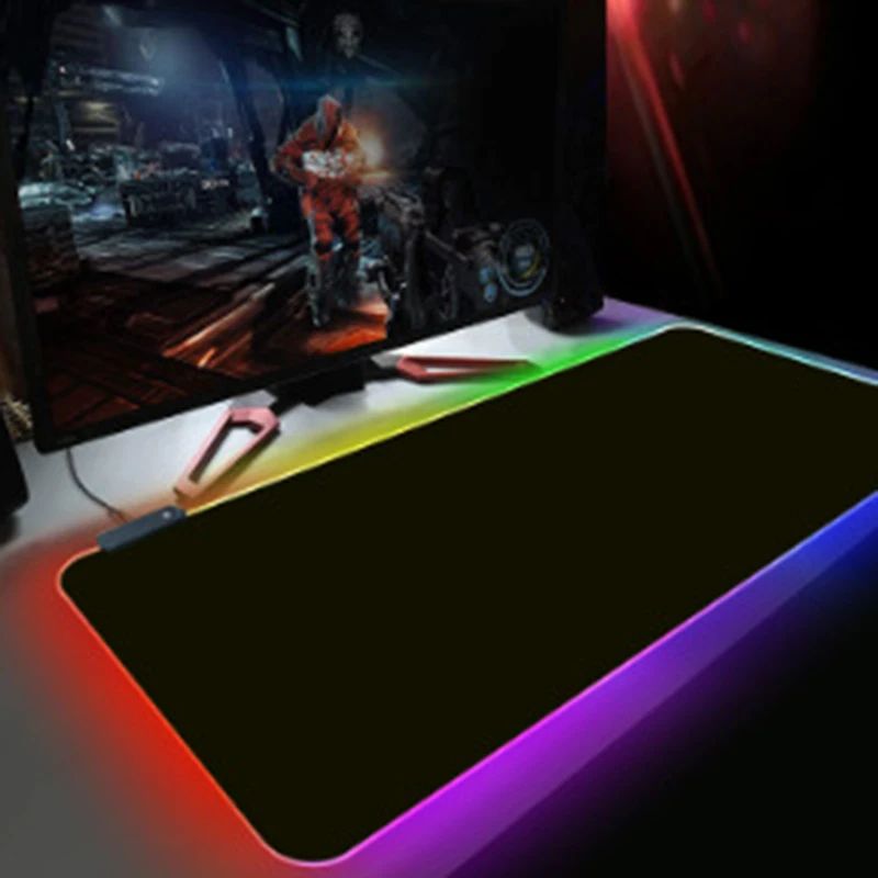 Color:RGB glow mouse pad