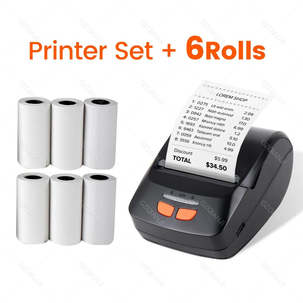 BK Adicionar 6rolls-US Plug