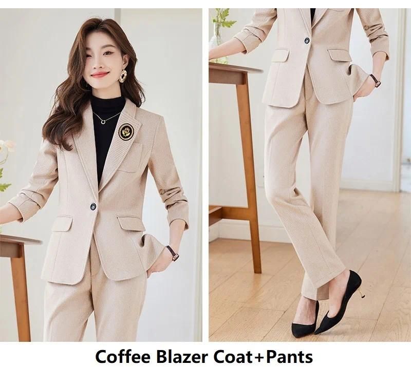 Coffee Pantsuits