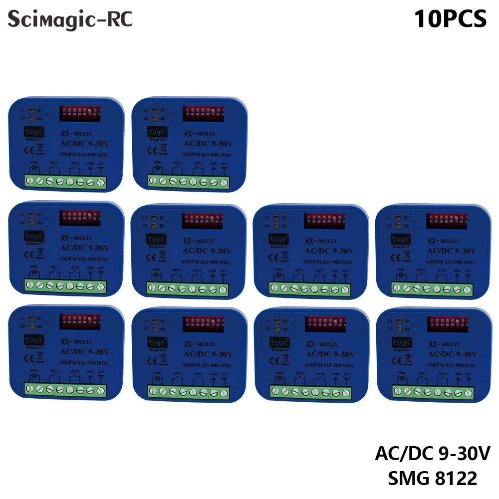 Färg: AC DC 9-30V WIIFIX10