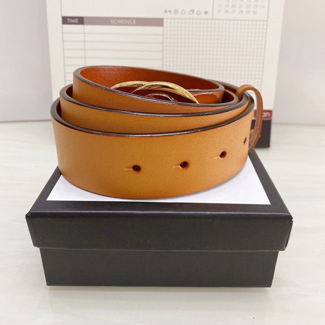 Gold buckle +brown 01
