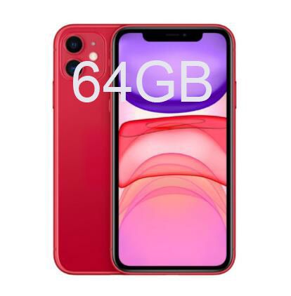 Красный айфон 11 64 ГБ