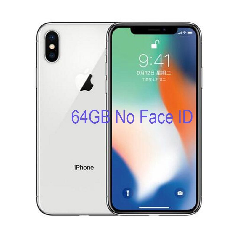 White iphone X 64GB No Face