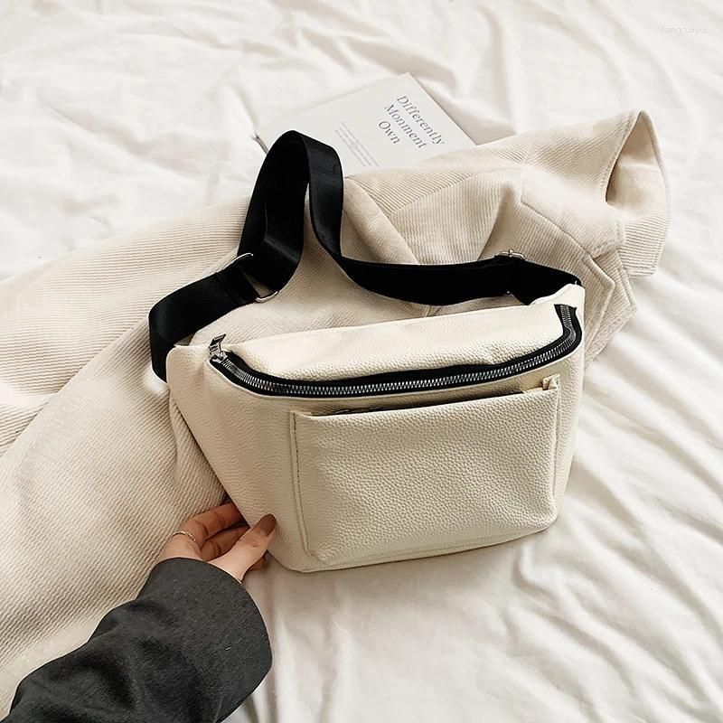 White waist bag