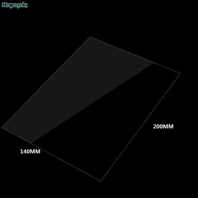 اللون: 200x140x0.15mm nfep