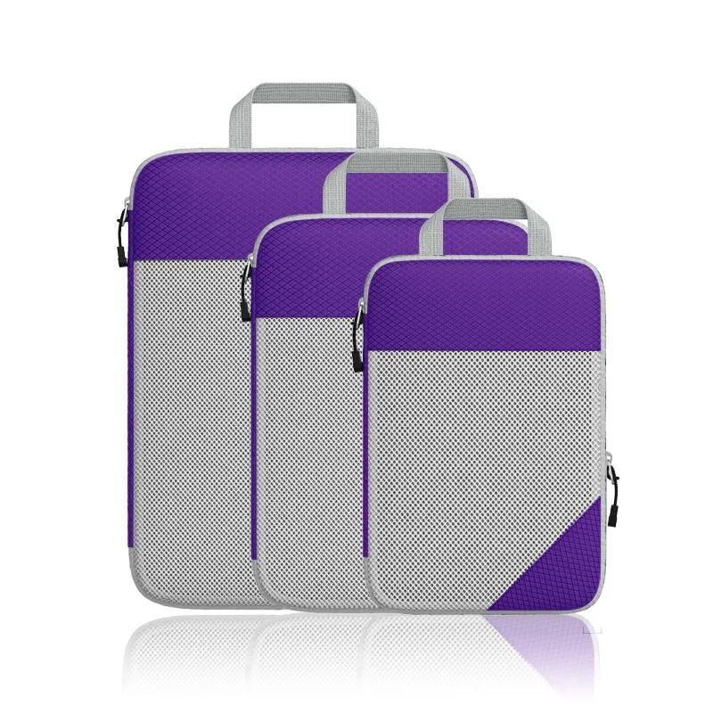 Total 3 pcs Set Purple