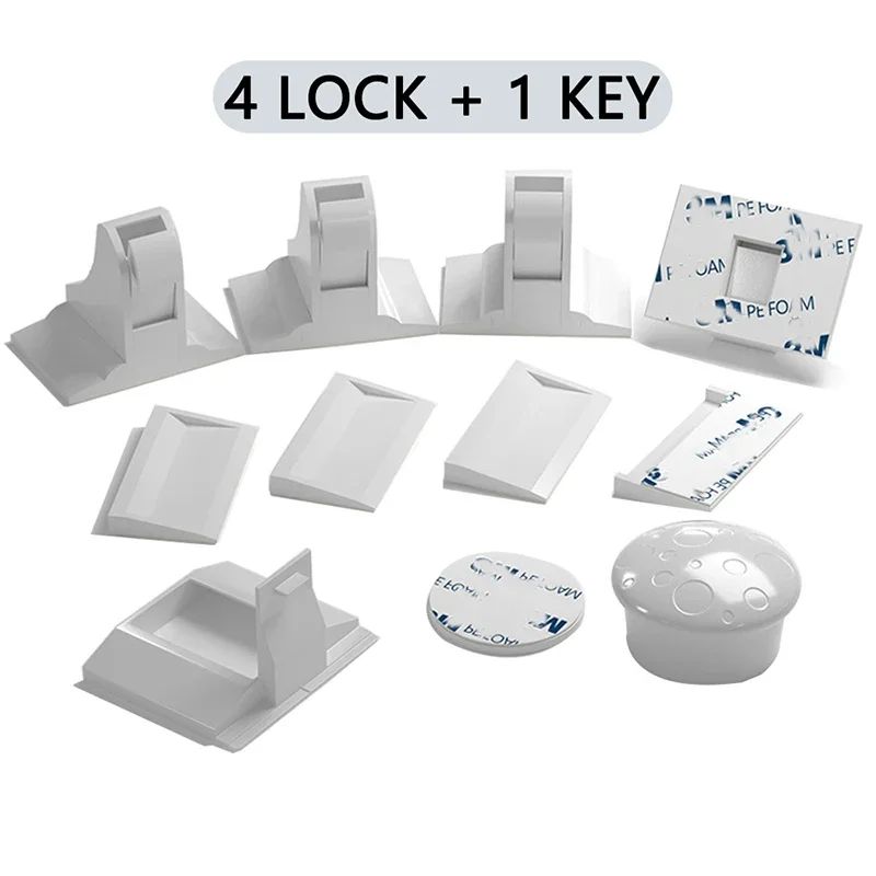 Color:4 LOCK 1 KEY