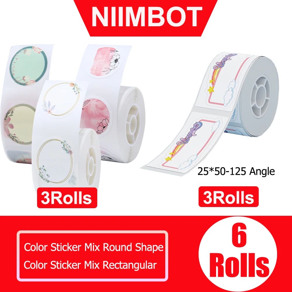 Couleur: 6Rolls-3rc-3angle