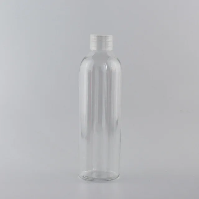 250 ml plast klar flaska klar