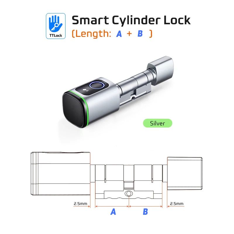 Цвет: Ttlock Silver