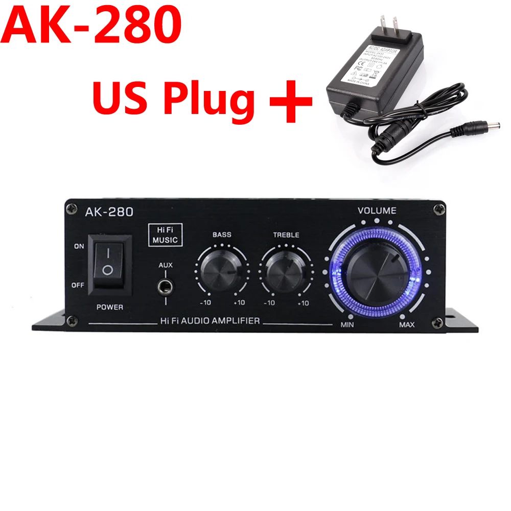 Color:AK-280 With US Plug