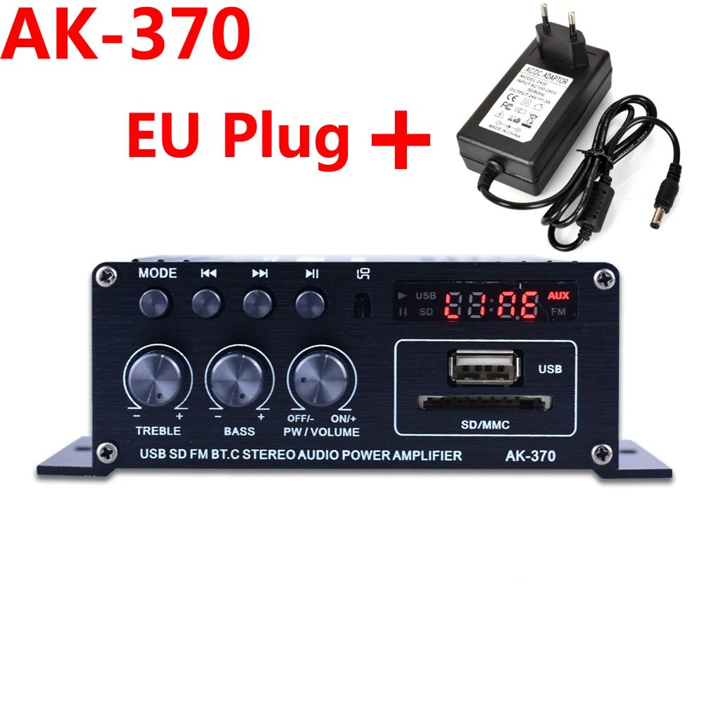 Color:AK-370 With EU Plug