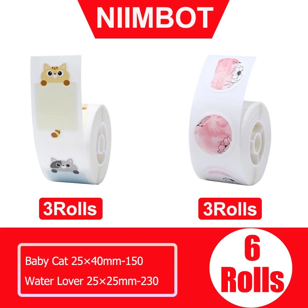 Couleur: 6ROLLS-3CAT-3WATER