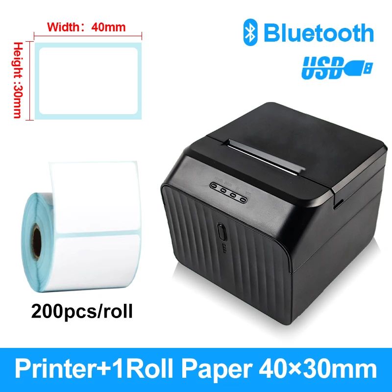 Couleur: BT USB Ajouter 40x30roll