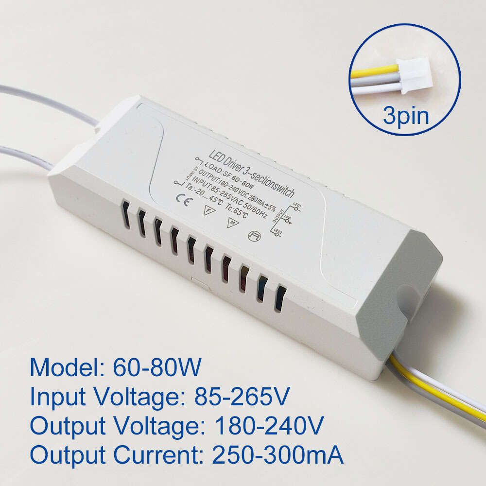 60-80W(3pin)-85-265V