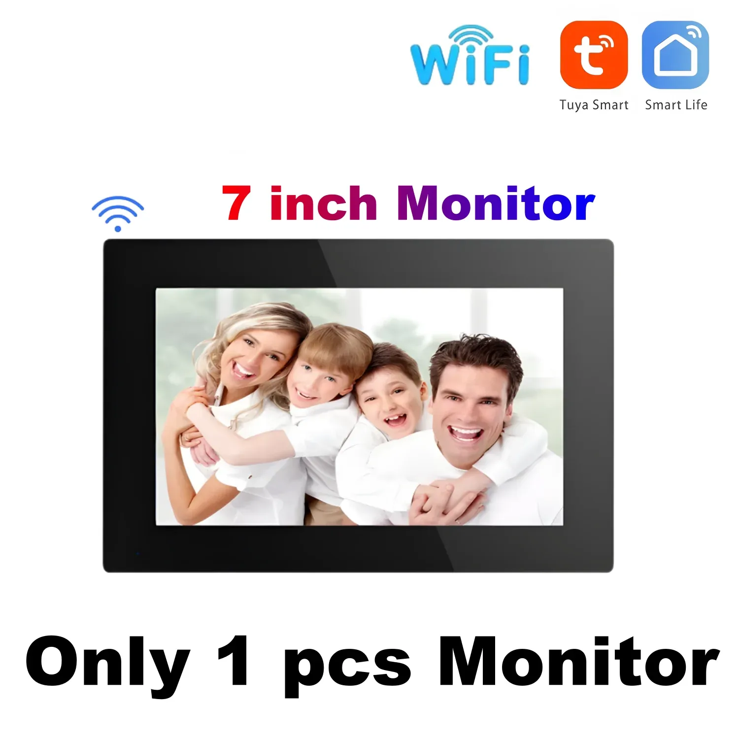 Kleur: slechts 7 inch monitor