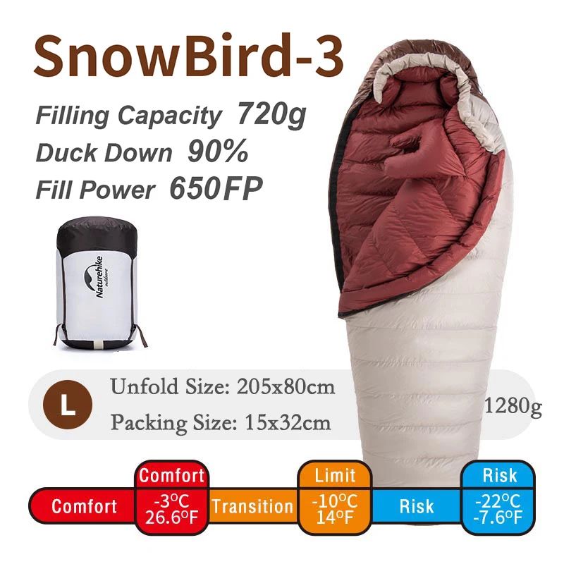 Color:SnowBird-3-L(720G)