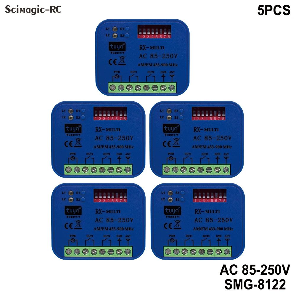 Kolor: AC 85-250V Wiifi x5