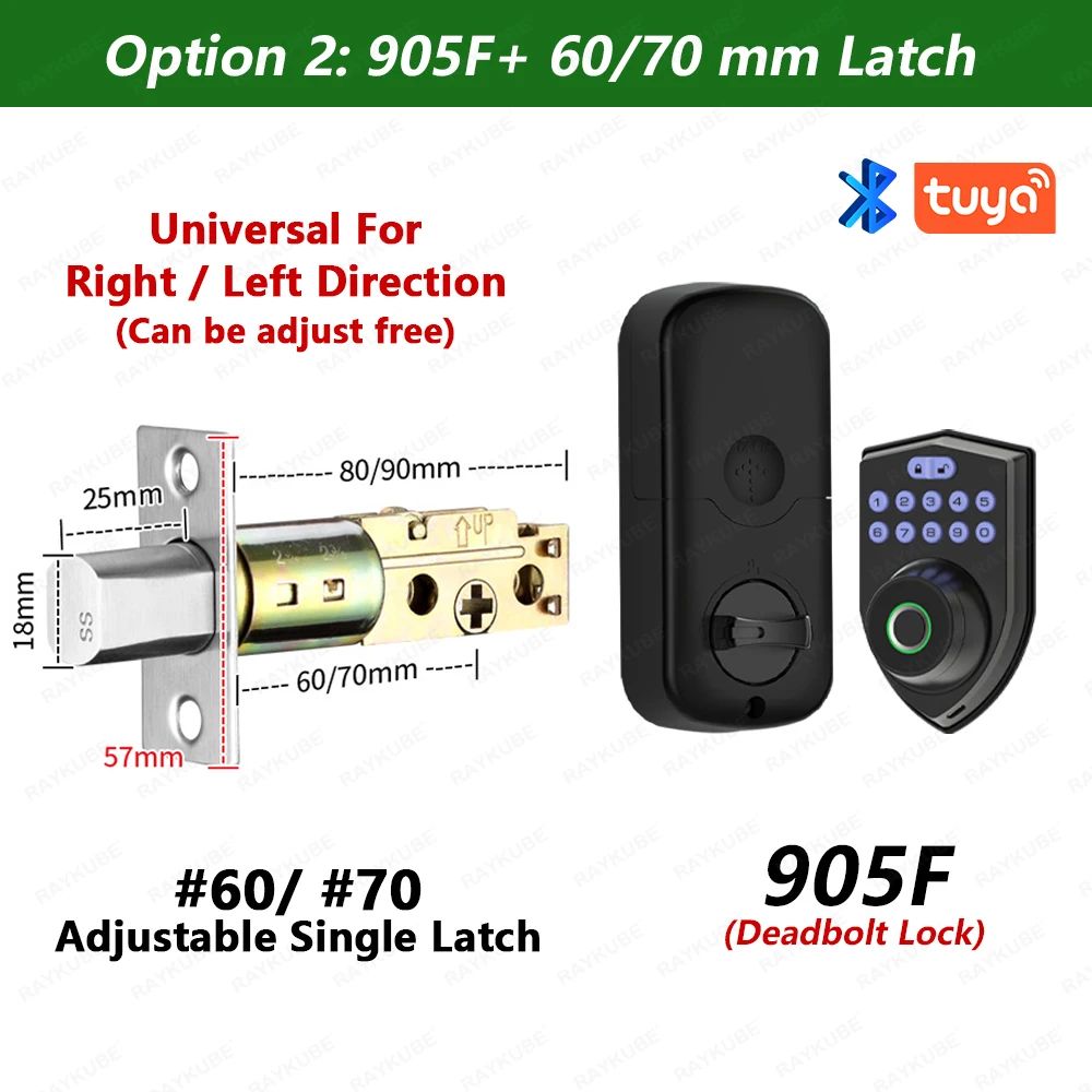 Color:905F and Latch