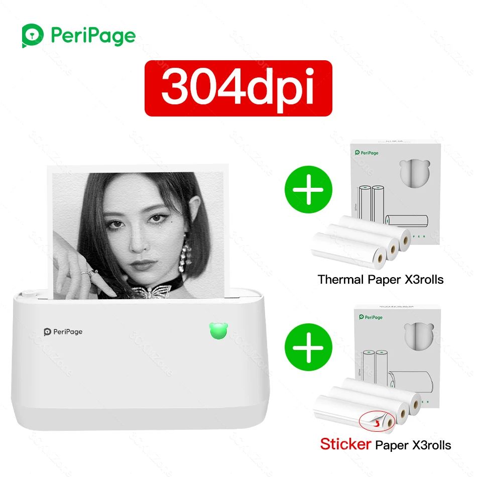 Cor: 304dpi Adicionar 6 papel