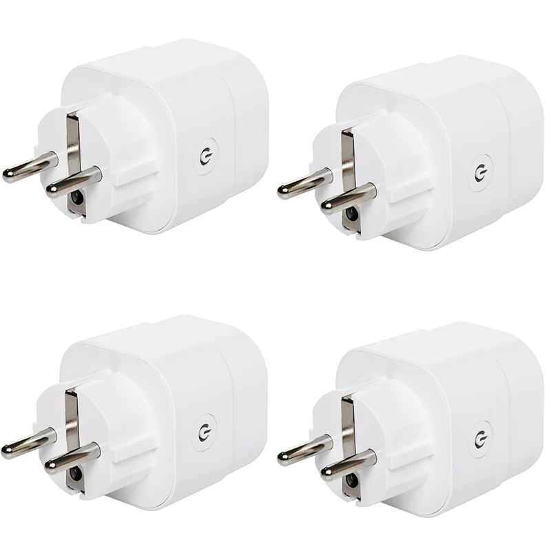 Kleur: 4 stcs Zigbee Socket