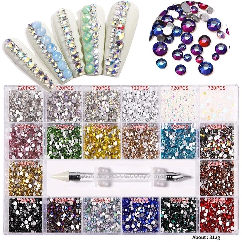 14 Mixing Rhinestone