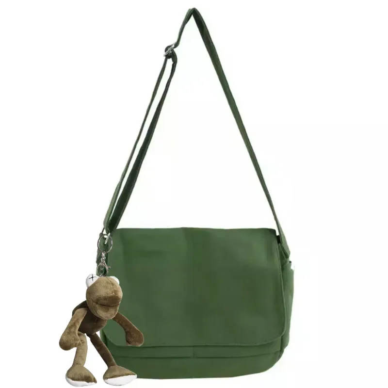 Green bag with frog
