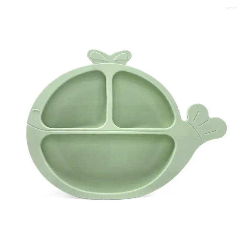Green Whale Plate