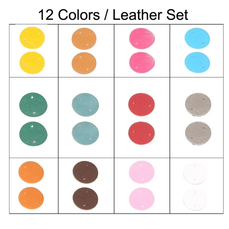 Metal Color:leathers set