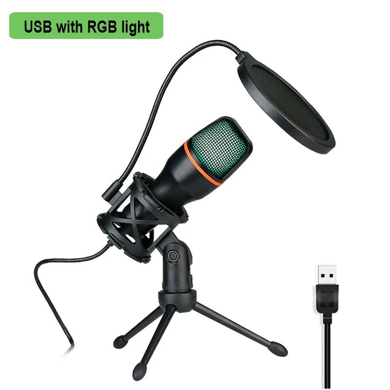 USB med RGB Mic