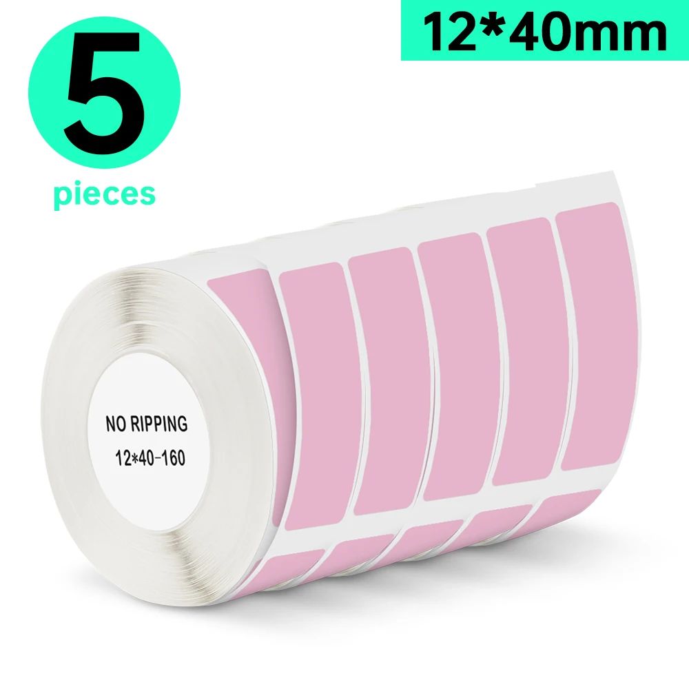 Color:5 rolls Pink