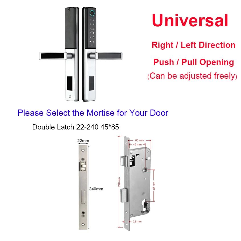 S-mortise 4585-links opening