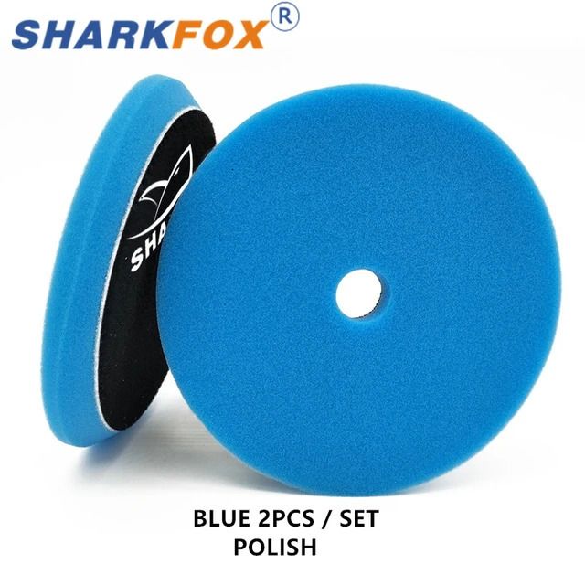 Blue x 2pcs-5 дюймов (125 мм).