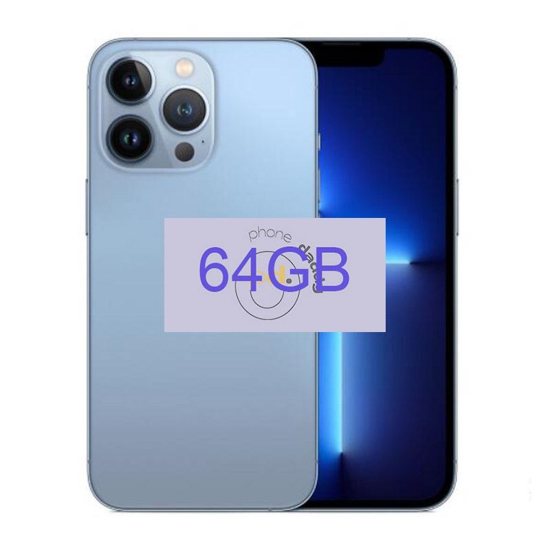 Blue X في 13 Pro 64GB مع وجهه