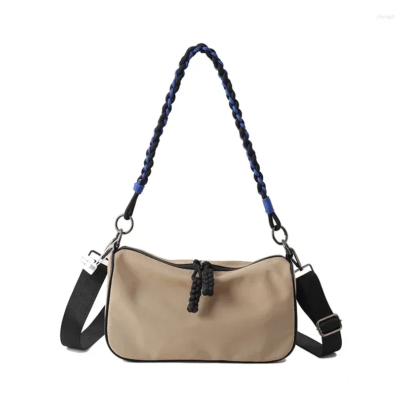 Khaki shoulder bag