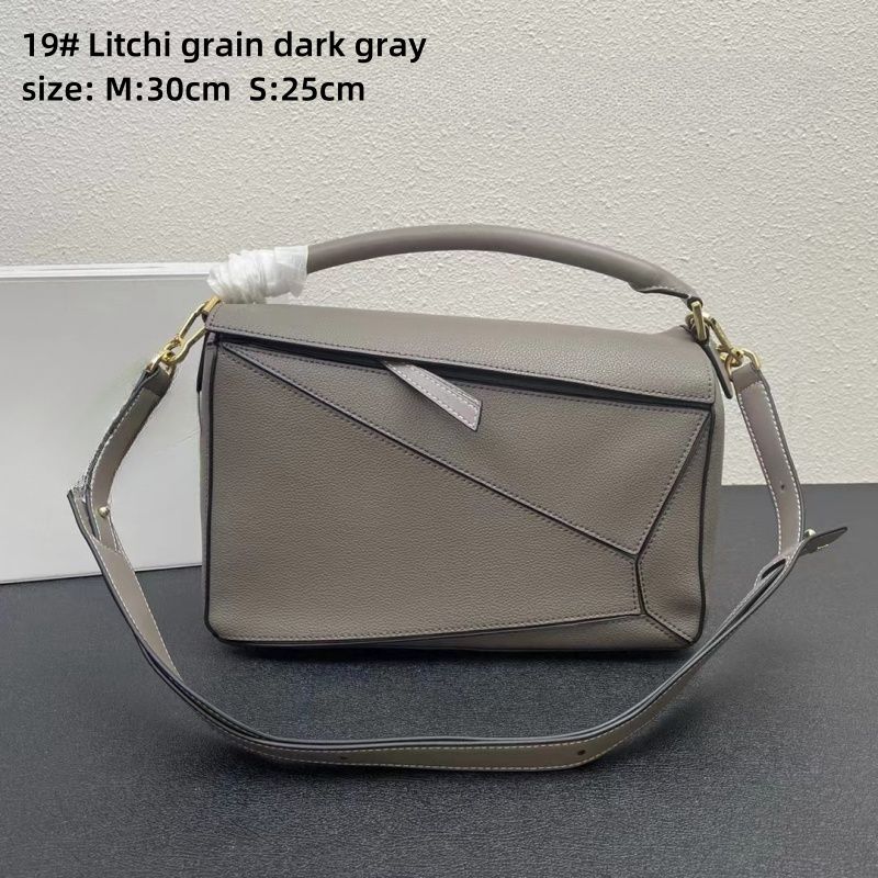 19#Litchi grain dark grey