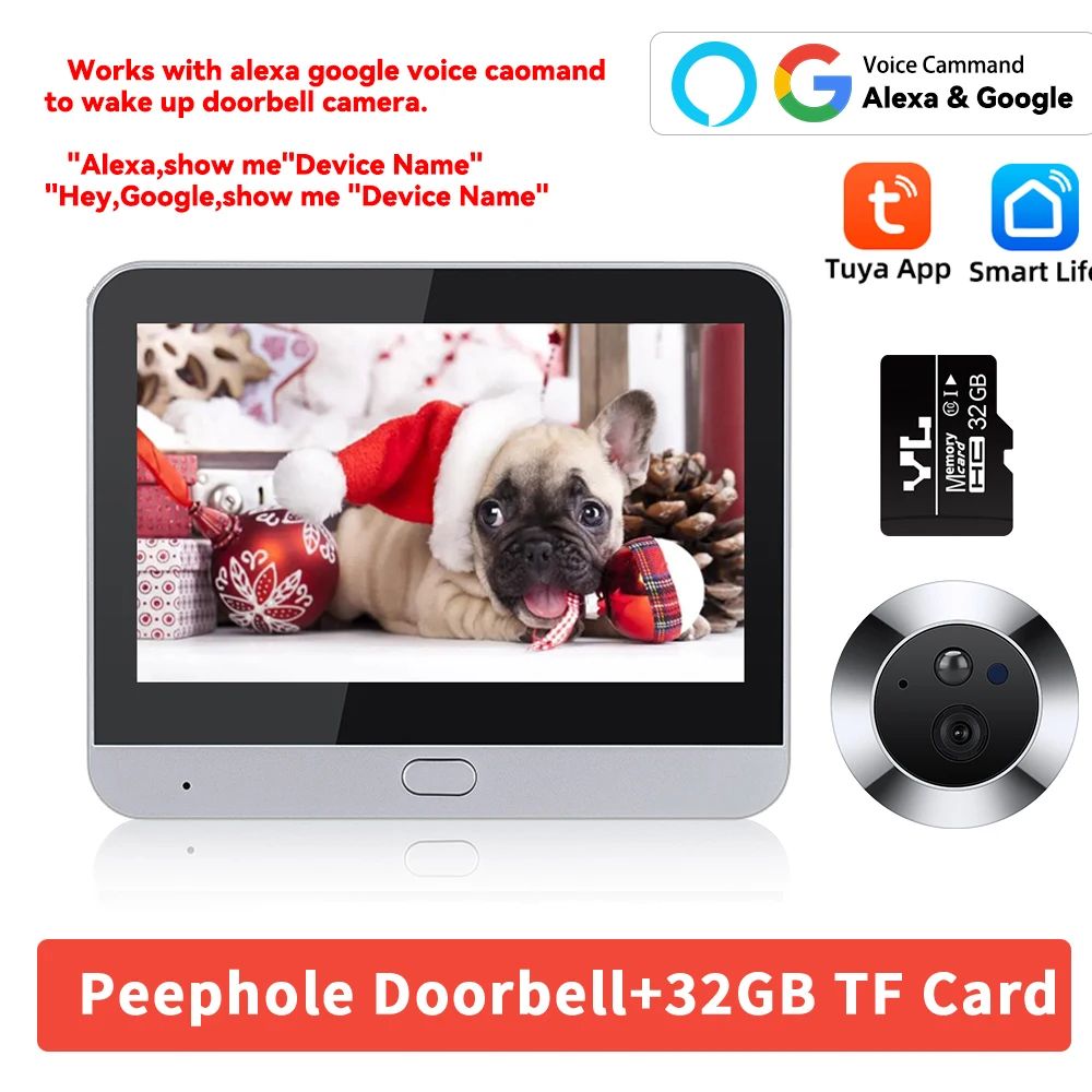 色：Alexa Peephole 32GB