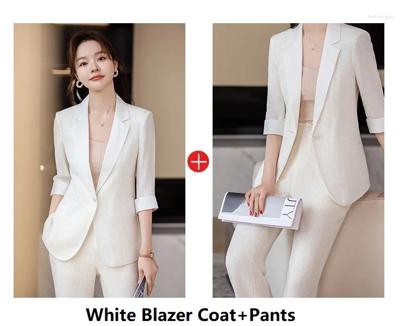 White Pantsuits