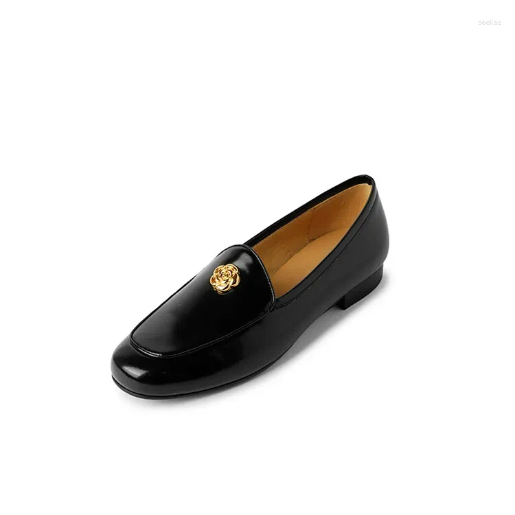 Black Leather Loafer