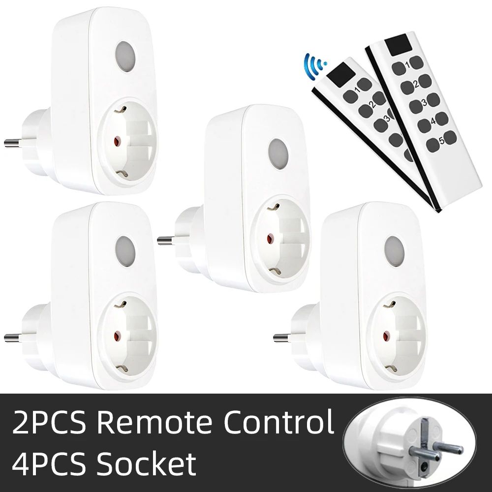 Farbe: 2 Remote 4 Socket