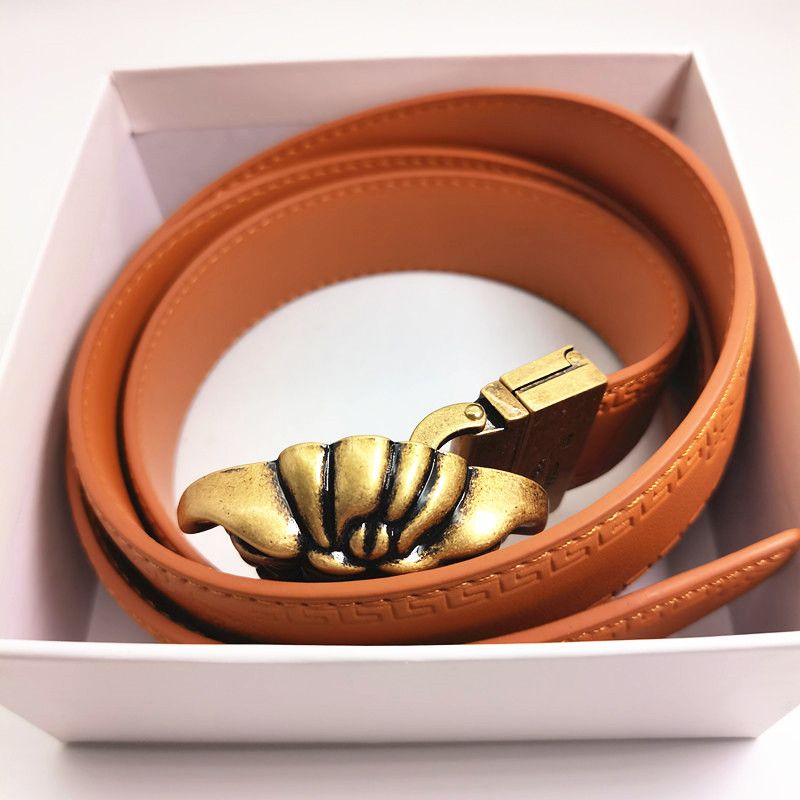 Earthy yellow Belt + bronze gold buckle