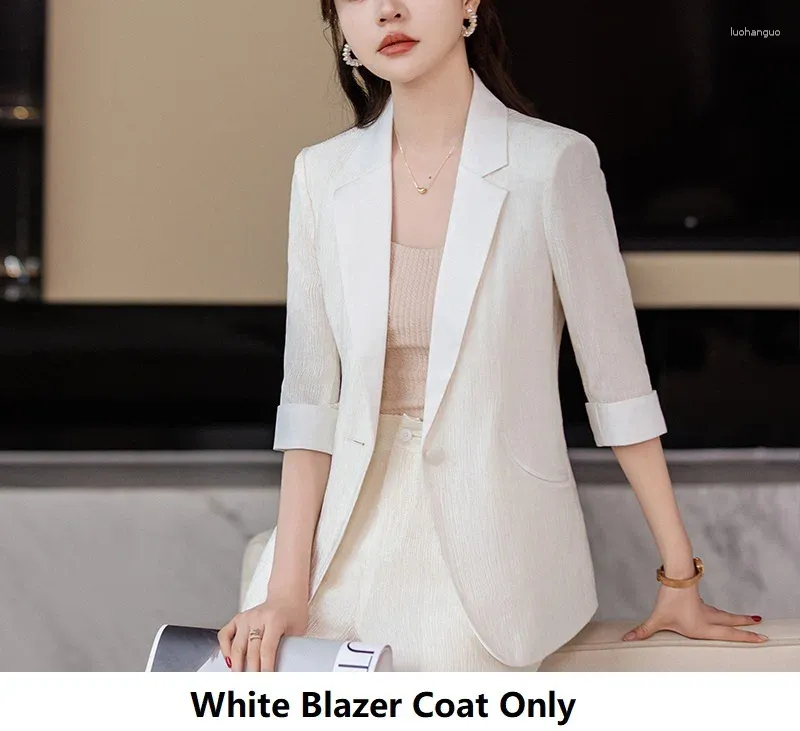 White Blazer Coat