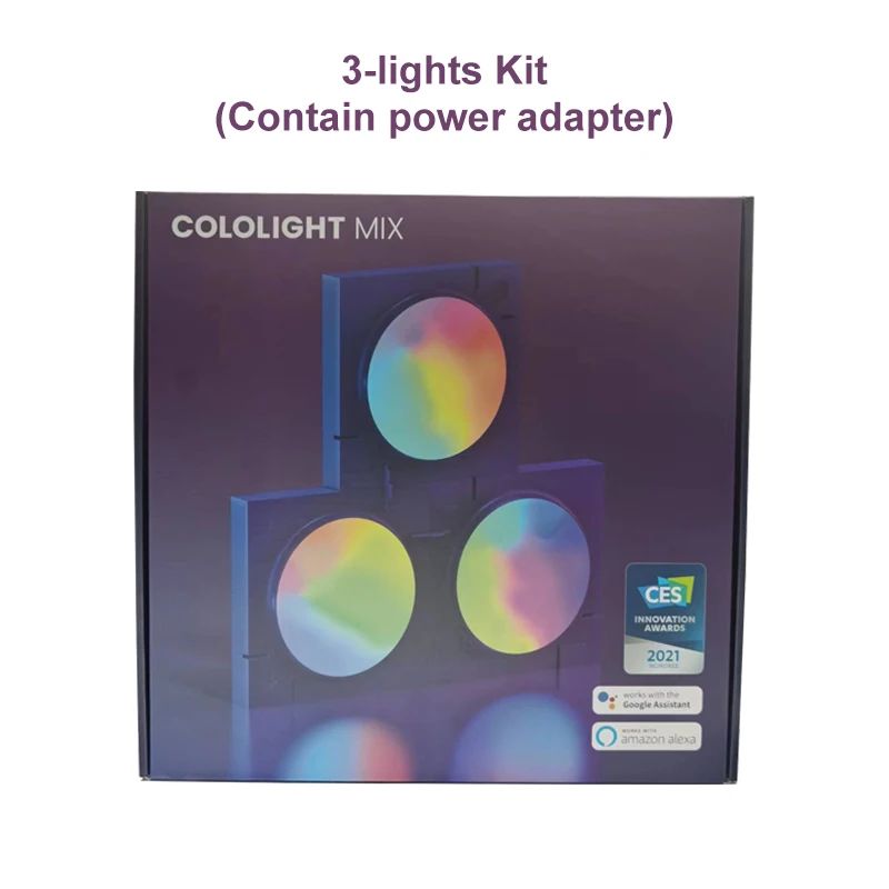 Couleur: kit à 3 lumière